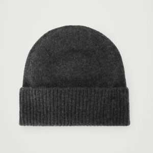 COS Charcoal Cashmere Beanie